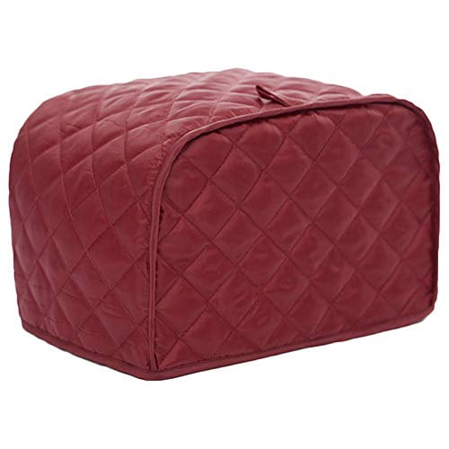 Toaster Appliance Cover Polyester Bread Toaster Cover Bakeware Protector Dust and Fingerprint Protection Four Slices
