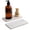 White, variant on Snmubt Diatomite Soap Drying Mat, Super Absorbent Drainage Tray for Bathroom Kitchen, Fast Drying Pad, Dark Gray