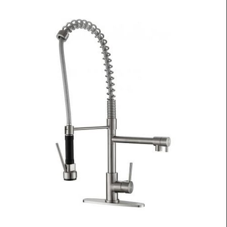 Ruvati Pre Rinse Commercial Style Kitchen Faucet With Soap Dispenser