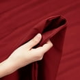 Empyrean Queen Sheet Set (4 PC), 16” Deep Pocket Queen Size Sheet Set, Queen, Burgundy