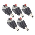 thumbnail image 3 of 5.5x2.1mm DC Male Female Wire Connector No Screws DC Power Plug Adapter, 3 of 8