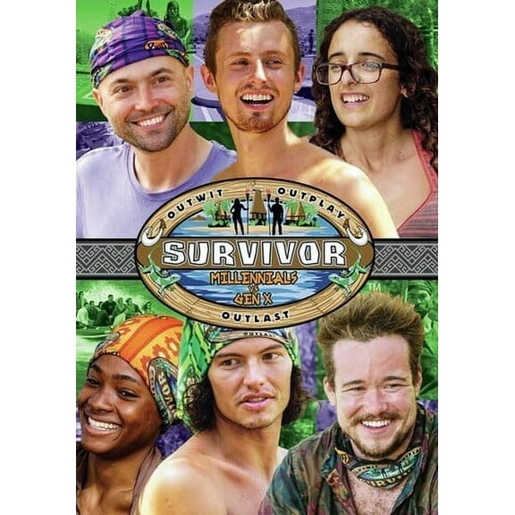 Survivor: Millennials vs. Gen X - Season 33 (DVD), CBS Mod, Drama