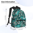 thumbnail image 3 of Goofa Lephants in the Jungle Print Casual Backpack for Women Men,Waterproof High School Bookbag,Lightweight Travel Daypack,Classic College Backpack,Laptob Backpack, 3 of 6