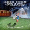 thumbnail image 3 of URPOW 2 Pcs 3000W Lampara Solar Exterior Potente, Farola Solar Grande, Potente Luces con Control Remoto y Sensor de Movimiento,3 Modos Luz de Calle pared para Jard&iacute;n,Patio., 3 of 7