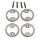 thumbnail image 3 of 4 piezas de placa de Pedal de bicicleta Zulema accesorios de bucles piezas de reparación, 3 of 8