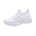 thumbnail image 3 of Willtoo Womens Orthopedic Running Athletic Shoes Arch Support Wide Toe Box Comfort Wear Non Slip On Tennis Walking Workout Sneakers Breathable Comfortable Casual Footwear, 3 of 6