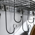 thumbnail image 6 of Linon Concord 4-Basket Wall Mounted Storage Organizer, Black, 6 of 10