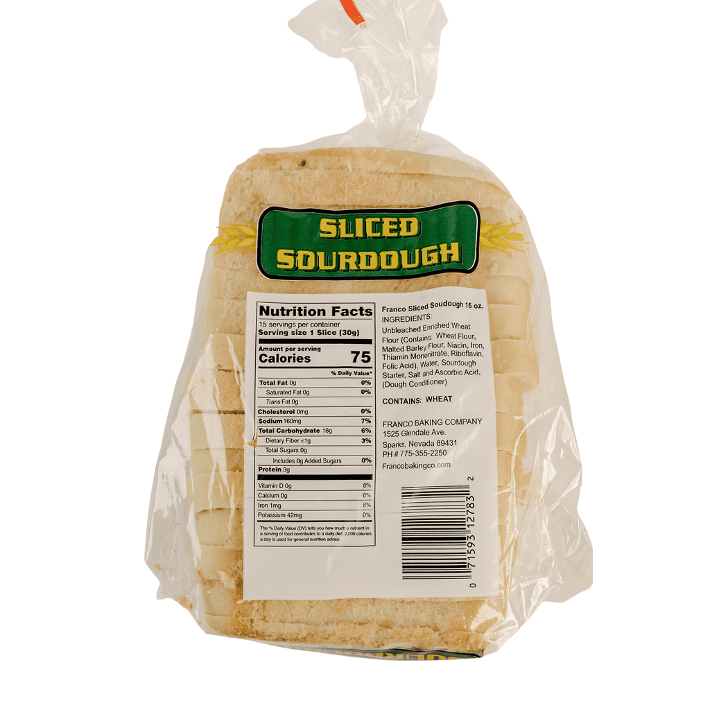 SLICED SOURDOUGH