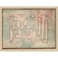 thumbnail image 3 of Paul Klee 14x12 Black Modern Framed Museum Art Print Titled - Grundfeste (Foundation) (1922), 3 of 5