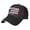 black, variant on 250 Years of Freedoms 1776-2026 Sandwich Brim Hat for Men, Camping Hats Gifts for Boyfriends Outdoor Adjustable Baseball Cap, Polyester, Fits 22-23" Head - white