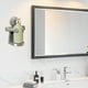 thumbnail image 4 of Almacenamiento y organización del baño, organizadores y almacenamiento de armarios, estante de baño sin taladros, estante impermeable para champú, dispensador de jabón sin adhesivo, estante para acces, 4 of 7