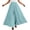 Sky Blue, variant on YUEHUA Women's Casual Elastic High Waist Wide Leg Pants Palazzo Trousers Skirt Elegant Flowy Wide Leg Pants Loose