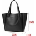 thumbnail image 2 of Simple Large Capacity Bucket Bag Fashion Shopping Bag One Shoulder Tote Bag, 2 of 6