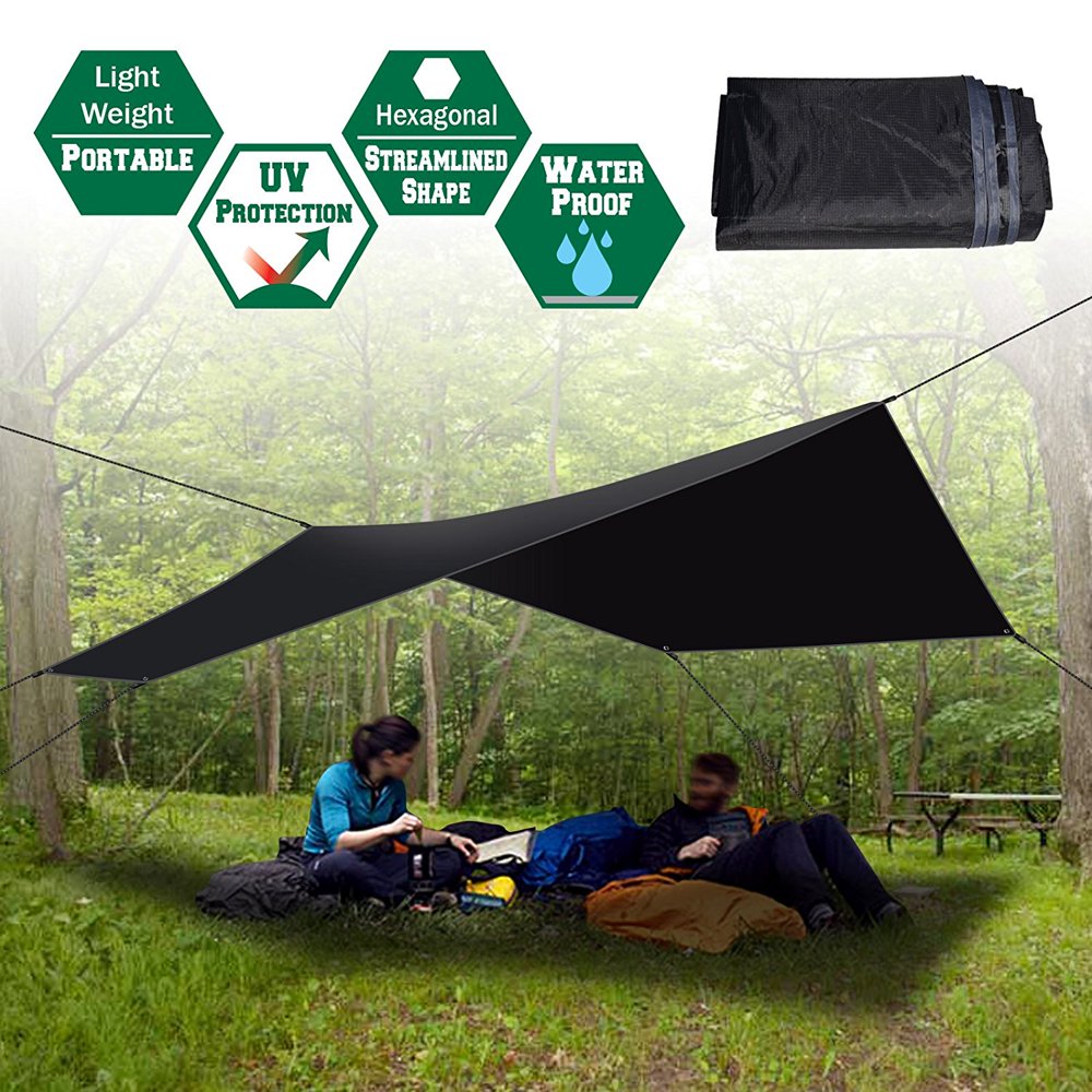 Sunrise Outdoor Sport Camping Large Hex Rainfly Camping Waterproof