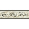 Better Homes&gardens Bhg Dance, Love, Sing Brd