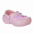 thumbnail image 2 of Sweethearts Conversation Hearts Clogs Girls, Adorable Comfort Stylish Easy Slip On Water Friendly Lightweight (Toddler) Pink Size: 7, 2 of 5