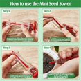 thumbnail image 2 of Mini Seed Spreader Set, Seed Seeder Mini Sowing Seed Dispenser, 2 of 5