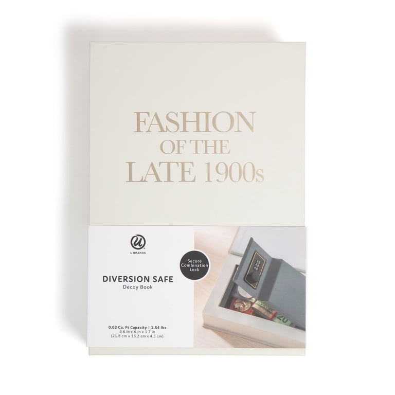 U Brands Book Diversion Safe with Combination Lock photo 7