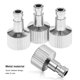 thumbnail image 5 of Eigraketly Acoplador de aerógrafo de metal Suministros de componentes de adaptador de manguera reemplazable de liberación rápida universal con Herramientas eléctricas, 5 of 6