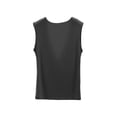 thumbnail image 5 of Yourumao Wrap Tank Tops for Women Ruched Cross Front V Neck Tanks Lightweight Solid Casual Camisoles Plus Size Blouse for Summer Lounge, 5 of 8