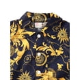 thumbnail image 4 of Toddler Baby Boys Summer Hawaiian Clothes Short Sleeve T Shirts Elastic Shorts Gentleman Holiday Outfit, 4 of 6