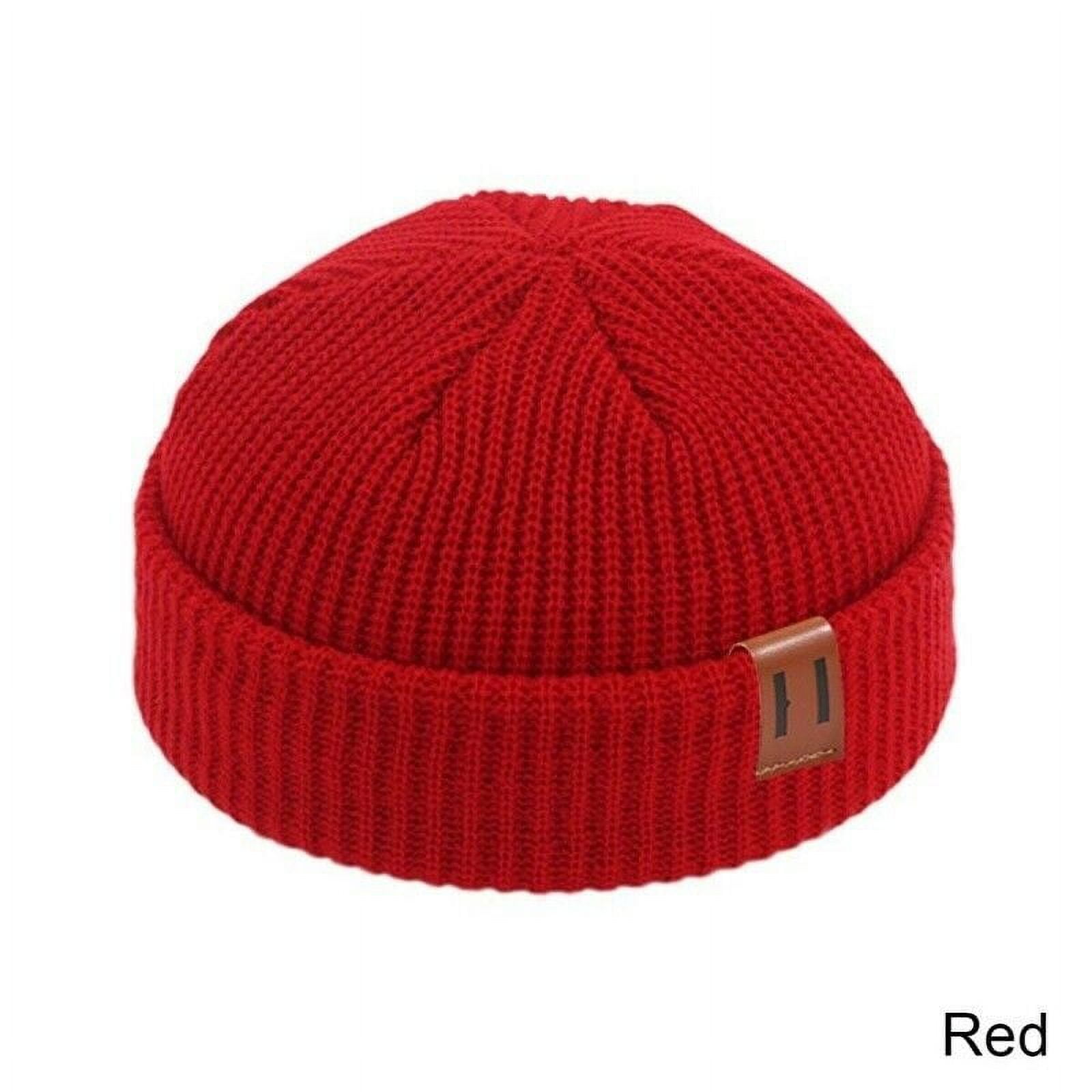 Viworld Women Men Mini Fisherman Beanie Hat Winter Warm Knitted