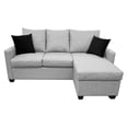 thumbnail image 3 of Sala Esquinera El Bazar Store Denver Gris Plata 200x140 cm, 3 of 9