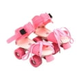 thumbnail image 5 of GARENDE Adjustable Roller Skates for Kids Four Wheels for Children Ages 3-6 Beginner Pink, 5 of 9