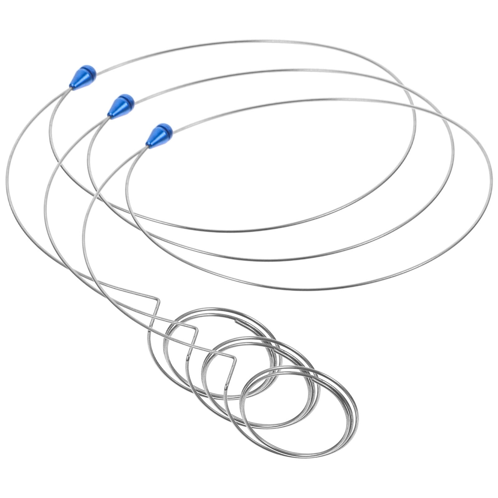 Homemaxs 3Pcs Wire Eye Loupe Holder Loupe Magnifier Holder Loupe