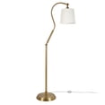 thumbnail image 5 of Evelyn&Zoe Harland Arc Floor Lamp with Fabric Shade, 5 of 8