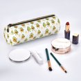 thumbnail image 2 of Disketp Lovely Avocado Estuche Organizador de Lápices de Cuero, Estuche de Oficina con Cremallera para Bolígrafo y Lápiz, 2 of 6