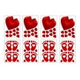 thumbnail image 1 of Pegatinas de Ventana Yuyangstore Día de San Valentín 8 Unids Extraíbles, 1 of 6