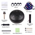 thumbnail image 2 of Tambor de acero Musfunny Kids de 6 pulgadas y 8 notas en forma de C con accesorios, 2 of 7