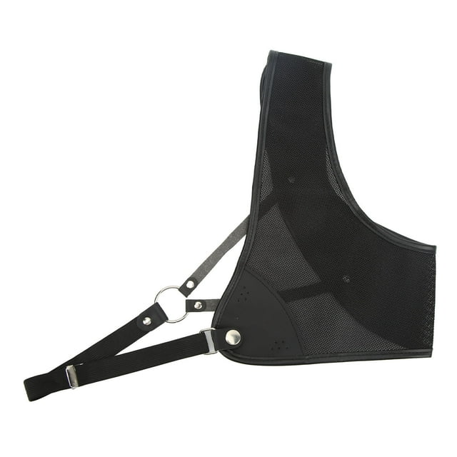 Protector de Pecho de Tiro con Arco PET Negro y Protector de Pecho de Caza de Piel de Vaca para Disparar Arco Recurvo ANGGREK Otros
