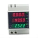 thumbnail image 1 of D52-2058 Vatímetro de Riel DIN, Medidor de Corriente y Voltaje, Medidor de Factor de Potencia Digital, CA 80-300 V, Medidor Multifunción de KWh y Hz, 0-100 A, A, 1 of 5