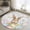 Grey, variant on Kitchen Runner 2 x 6 Ft, Easter Non-Slip Residential Carpet, Spring Rabbit Eggs Seasonal Flowers Blue Lattice Indoor Crawling Mats Runner Rugs for Living Room/Dining Room/Bedroom