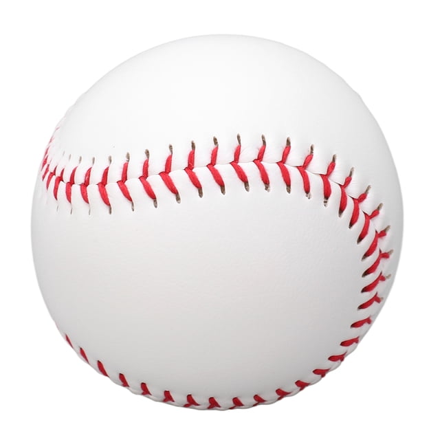 Soft Baseball, Durable 7.2cm Diameter Standard 9 Inch Wear Rubber Inner Soft Baseball For Wooden Bats