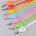 thumbnail image 1 of Practical LED Night Luminous Oval Light Employee Card rope ; Hanging Rope ID Name Badge Holder Lanyard, 1 of 8