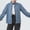 Light Blue, variant on Oversized Sweatshirt for Women Zip up Jacket Fall Fashion Casual Long Sleeve Outerwear Winter Clothes Red