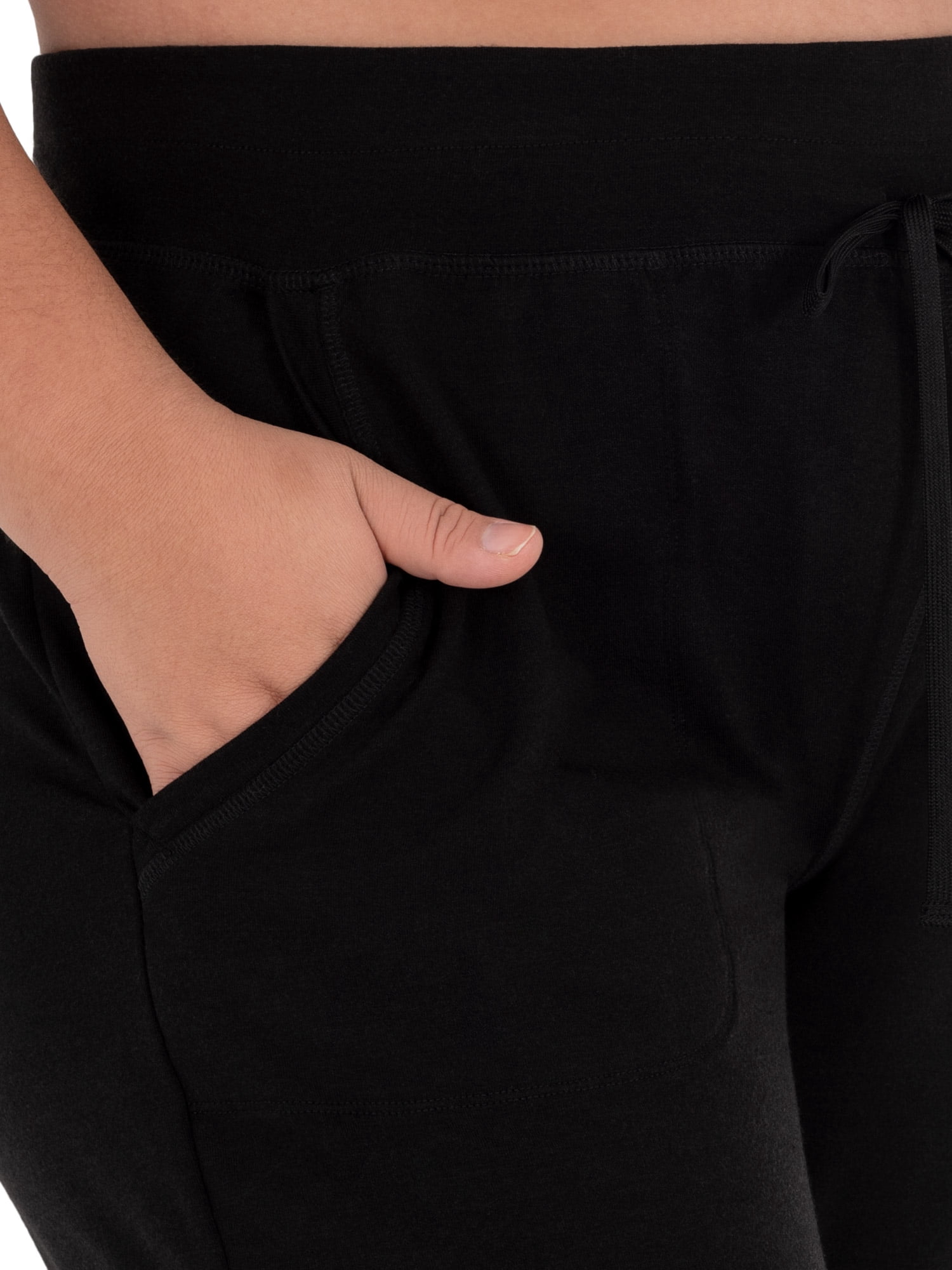 Athletic Works Women's Plus French Terry Athleisure Capri Jogger Pants, size 1X-5X