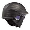 thumbnail image 2 of LS2 Helmets Rebellion 1812 American Flag Motorcycle Half Helmet - Black (S), 2 of 2