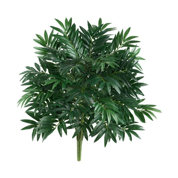 Nearly Natural 29" Bamboo Palm Artificial Plant (Set of 2), Green