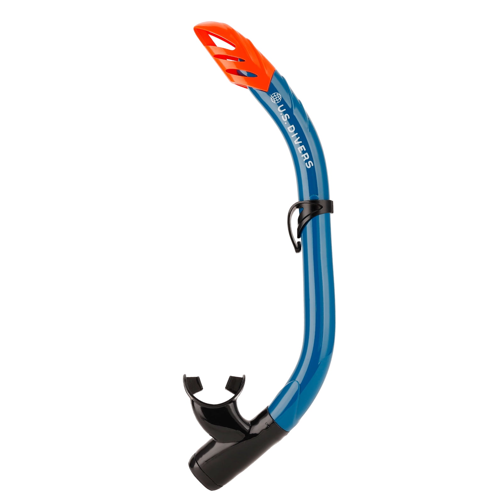 (2 pack) U.S. Divers Playa Adult Snorkel Set S/M (Black & Blue)