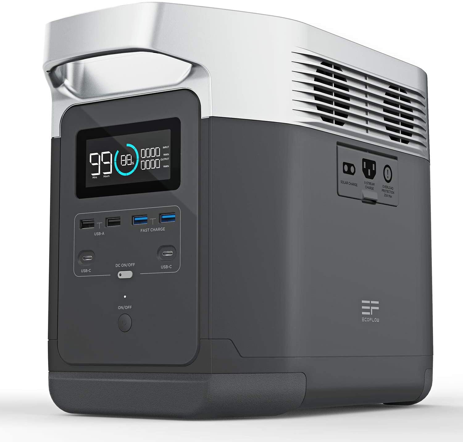 EF ECOFLOW Portable Power Station EFDELTA, UPS Power Supply 1260Wh