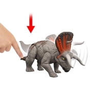 Jurassic World Rebirth Strike Attack Dinosaur Toy with Single Strike Action, Posable