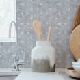 thumbnail image 4 of Tempaper Trellis Grey Peel and Stick Wallpaper, 20.5" x 16.5', 4 of 6