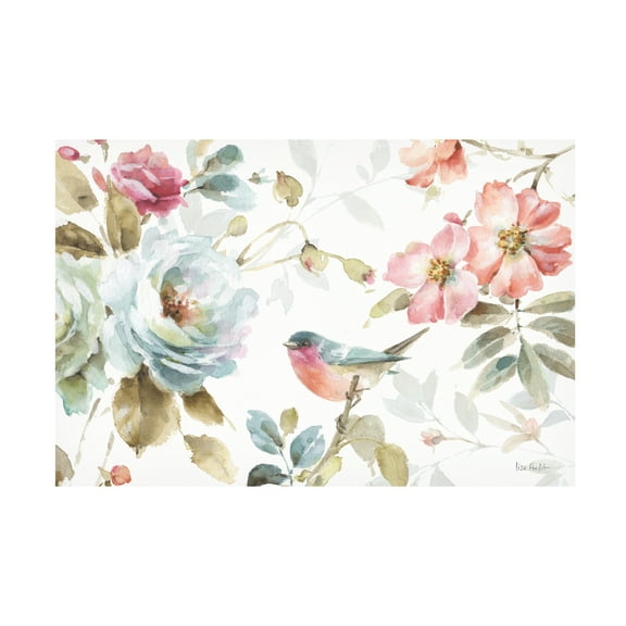 Trademark Fine Art Lisa Audit Beautiful Romance IV Canvas Wall Art - 12x19