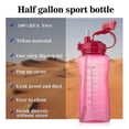thumbnail image 4 of Botella de agua deportiva YONGSHENG gran capacidad Con pajita azul morado, 4 of 5