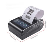 Thermal Printer,Receipt Printer Support Esc/pos Command Portable Thermal With Android Printer Lable Receipt Esc/pos Command Compatible Thermal Printer Ios Supermarket Store Zsem