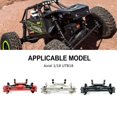 thumbnail image 2 of Ruiboury Aluminum Alloy 1/18 Front Axle RC Upgrade Part 1pcs CNC Rc Front Axle For Axial UTB18 RC Car Part RC Car Accessories Black, 2 of 6